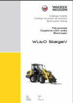 Wacker Neuson WL60 Stage V Wheel Loader Parts Manual