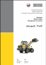 Wacker Neuson WL60 T4F Wheel Loader Parts Manual