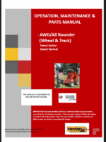 Wacker Neuson AWD All Rounder (Wheel & Track) Operation, Maintenance and Parts Manual