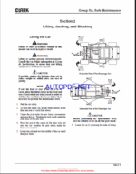 Clark CBX, TRX, FBX Low Tractor Service Manual (SM724)