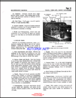 Clark Carloader Fork Truck CL-1698 Maintenance Manual and Parts List (CL1698)