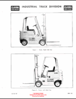 Clark Clarklift 40B Model 1641075-76 Maintenance and Parts Manual (GX10B1-5)Clark Clarklift 40B Model 1641075-76 Maintenance and Parts Manual (GX10B1-5)