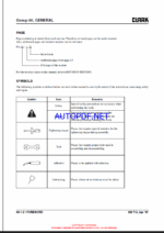 Clark CMP 40, 45, 50s D,L Forklift Service Manual (SM712)