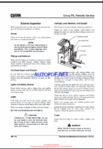 Clark CRX10, CRX13, CRX14, CRX15, CRX18, CRX20, CRX25 Reach Truck Forklift Service Manual (SM776)