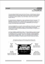 Wacker Neuson RT820HT Trench Roller Parts Manual