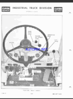 Clark CY40B Forklift Operators and Maintenance Manual (O-234)