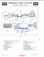 Clark TW20-40 Tri Wheel Overhaul Manual (OH334)