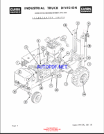 Clark UT40, UT60D Utility Truck Forklift Planned Maintenance and Adjustment Procedures Manual (PMA375)