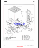 Clark TM10, TM12, TM15S With G.E. Control Forklift Planned Maintenance and Adjustment Procedures Manual (PMA501)