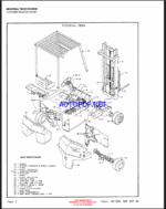 Clark TM-EM 10 thru 15S Forklift Planned Maintenance and Adjustment Procedures Manual (PMA500)