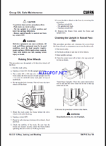 Clark TMX12-25, EPX16-20s Forklift Service Manual (SM715)