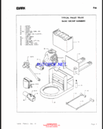 Clark P465, PF40 Planned Maintenance and Adjustment Procedures Manual (PMA425)