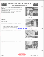 Clark NP500 Narrow Aisle Planned Maintenance and Adjustment Procedures Manual (PMA330)