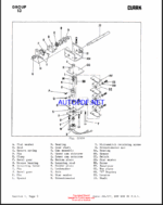 Clark NST, NS, NSP 20,30,40 Forklift Overhaul Manual (OH327)