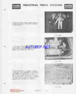 Clark CY5275 Series Planned Maintenance and Adjustment Procedures Manual (PMA229)