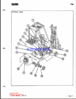 Clark E235 w-EV100 Forklift Planned Maintenance and Adjustment Procedures Manual (PMA436S)