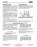 Clark GPX35, GPX40, GPX50E Forklift Service Manual (SM606)