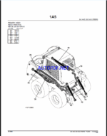 John Deere 240 AND 250 SKID STEERS Parts Catalog