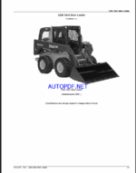 John Deere 320D Skid Steer Loader Parts Catalog (PC10135)
