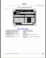 John Deere 325J BACKHOE LOADERS Parts Catalog