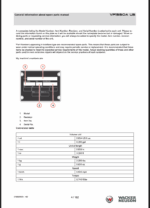 Wacker Neuson VP1550A US Vibratory Plate Parts Manual