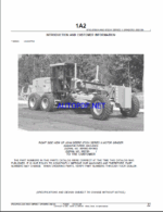 John Deere 670C, 670CH, 672CH SERIES II GRADERS Parts Catalog