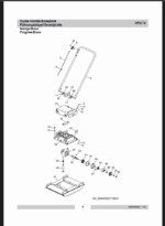 Wacker Neuson VPH70 Single Direction Plates Parts Manual