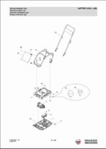Wacker Neuson WP1540A US Vibratory Plate Parts Manual
