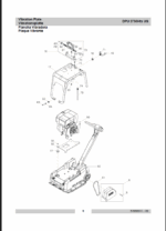 Wacker Neuson DPU 3750Hts US Reversible Plates Parts Manual