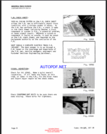 Clark C500-912 2nd Rev. Forklift Planned Maintenance and Adjustment Procedure Manual (PMA398)