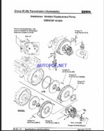 Clark CGP, CDP 16-50H Hydrostatic Transmission Forklift Service Manual (SM5190)