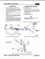 Clark CGC, CGP, CDP 20-30 Forklift Service Manual (S598S)
