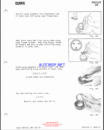 Clark Clarklift C500 Forklift Overhaul Instructions (OH429)