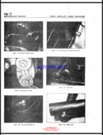 Clark Carloader Fork Truck CL-1698 Maintenance Manual and Parts List (CL1698)