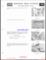 Clark Clarklift IT40B Forklift Planned Maintenance and Adjustment Procedures Manual (PMA366)