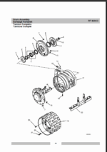 Wacker Neuson RT820CC Trench Roller Parts Manual