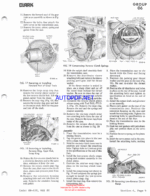 Clark Clarktor CTA20, CTA30, CTA40, CTA50E, CTA6 20, CTA6 30, CTA6 40, CTA6 50E, CTAE30, CTAE40, CTAE50 Tow Tractor Gas Models Overhaul Instructions (OH438)