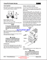 Clark CMP15, CMP18, CMP20, CMP25, CMP30 Forklift Service Manual (SM638)