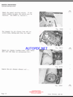 Clark CT30, CT40, CT50 Gas Tow Tractor Planned Maintenance and Adjustment Procedures Manual (PMA440)