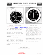Clark CY, CHT 100, 120, 140 Gasoline LPG and Diesel Operators Manual (O-153)