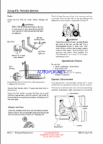 Clark TMG12-25, TMG13-20X, EPG15-18 Forklift Service Manual (SM616)