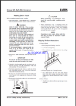 Clark TMX12-25, EPX16-20s Forklift Service Manual (SM715)