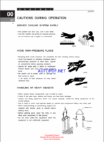 Clark SF50-75s D,L and CMP50-75s D,L Forklift Service Manual (SM690)