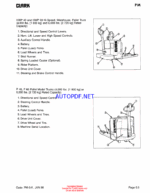 Clark P-HWP 465 Pallet Truck Planned Maintenance and Adjustment Procedures Manual (PMA541)