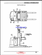 Clark NOS15 Reach Truck Service Manual (SM613)