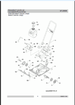 Wacker Neuson VP 2050W Single Direction Plates Parts Manual