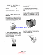 Clark OP7 Forklift Service Manual (SM549)