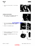 Clark IT50D, IT60D, IT70D, IT80D Forklift Overhaul Manual (OH390)