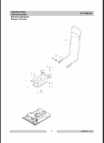 Wacker Neuson VP1135A US Single Direction Plates Parts Manual