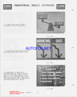 Clark CY5275 Series Planned Maintenance and Adjustment Procedures Manual (PMA229)